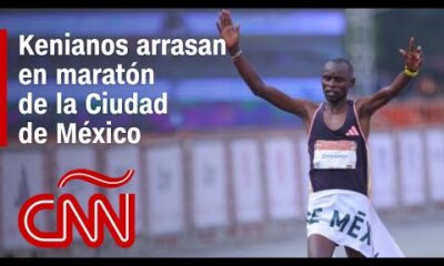 Kenianos obtienen primeros lugares en maratón de la Ciudad de México