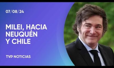 La agenda de este jueves del presidente Javier Milei en Neuquén y en Chile