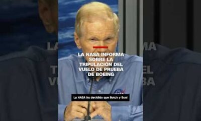 La NASA informa sobre la tripulación del vuelo de prueba de Boeing