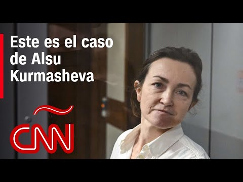 La periodista Alsu Kurmasheva, una de las presas liberadas por Rusia