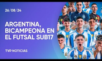 La selección sub17 argentina del fútsal gritó campeón ante Brasil