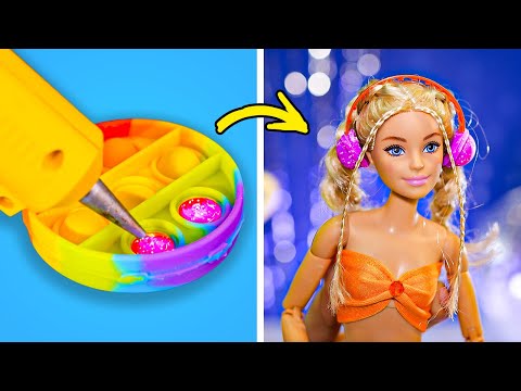 LAS MANUALIDADES MÁS LINDAS PARA MUÑECAS 💖🎧 ACCESORIOS DIY PARA BARBIE LAS MANUALIDADES MÁS LINDAS PARA MUÑECAS 💖🎧 ACCESORIOS DIY PARA BARBIE