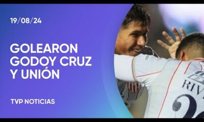 Liga Profesional: Godoy Cruz derrotó por 4-1 a Riestra y Unión, por 3-0 a Argentinos Juniors