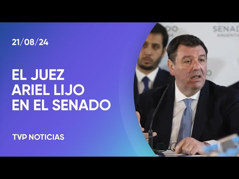 Lijo defendió ante el Senado su candidatura a la Corte Lijo defendió ante el Senado su candidatura a la Corte