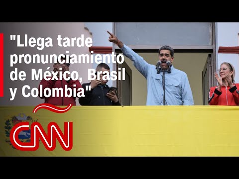 Llega tarde el pronunciamiento de México, Brasil y Colombia, dice exembajador mexicano