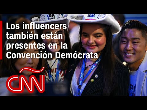 Los jóvenes influencers tienen voz en la Convención Nacional Demócrata Los jóvenes influencers tienen voz en la Convención Nacional Demócrata