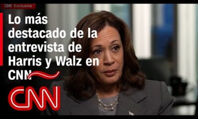 Los mejores momentos de la entrevista de Kamala Harris y Tim Walz en CNN