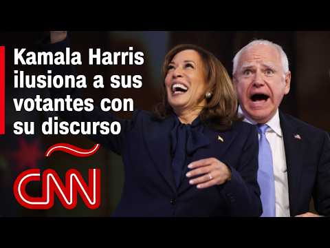 Los mejores momentos del cierre de la Convención Demócrata: Kamala Harris hace historia Los mejores momentos del cierre de la Convención Demócrata: Kamala Harris hace historia