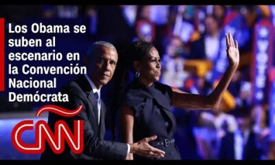 Los momentos más destacados de los discursos de Barack y Michelle Obama en la Convención Demócrata