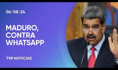 Maduro anunció que “rompe” relaciones con whatsapp