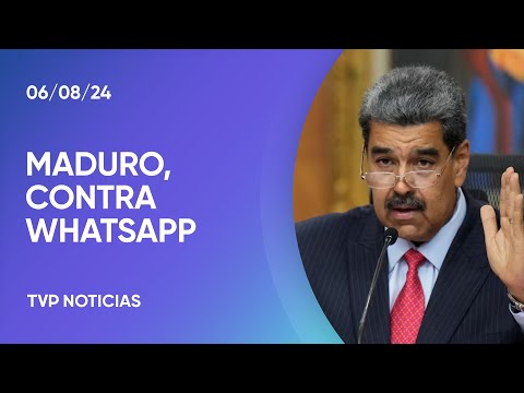 Maduro anunció que “rompe” relaciones con whatsapp