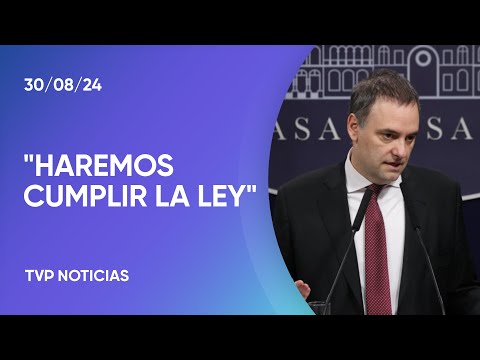 Manuel Adorni:”La calle es para que la gente sea libre” Manuel Adorni:”La calle es para que la gente sea libre”