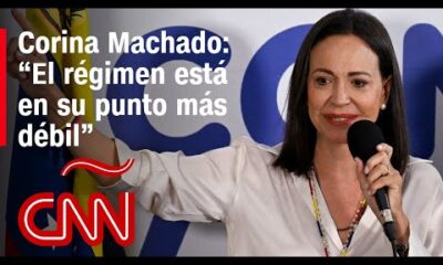 María Corina Machado: “El régimen de Maduro está en su punto más débil”