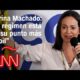 María Corina Machado: “El régimen de Maduro está en su punto más débil”