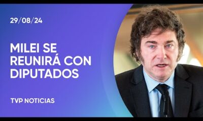 Milei se reúne con los jefes de bloque de Diputados