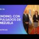 Mondino recibió a funcionarios argentinos que debieron abandonar Venezuela