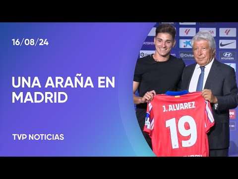 “No soy un superhéroe”, aclaró Julián Alvarez en su presentación oficial en el Atlético Madrid “No soy un superhéroe”, aclaró Julián Alvarez en su presentación oficial en el Atlético Madrid