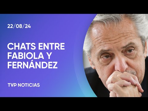 Nuevos chats entre Fabiola y el expresidente Alberto Fernández Nuevos chats entre Fabiola y el expresidente Alberto Fernández