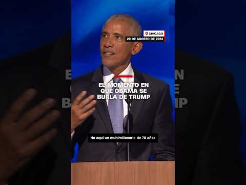 Obama se burla de Trump por su “extraña obsesión por el tamaño de las multitudes” Obama se burla de Trump por su “extraña obsesión por el tamaño de las multitudes”