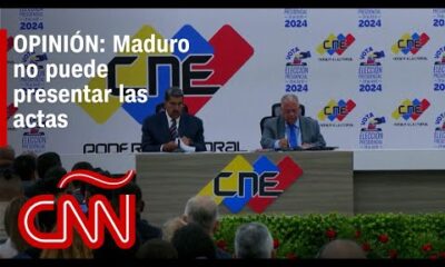 OPINIÓN: Maduro no puede presentar las actas