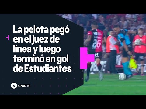POLÃMICA EN ROSARIO: La pelota dio en el juez de lÃnea y terminó en gol de #Estudiantes vs. #Newells POLÃMICA EN ROSARIO: La pelota dio en el juez de lÃnea y terminó en gol de #Estudiantes vs. #Newells
