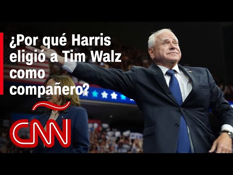 ¿Por qué Harris eligió a Walz como compañero de fórmula ¿Por qué Harris eligió a Walz como compañero de fórmula