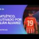 Presentaron a Julián Álvarez en el Atlético Madrid