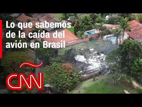 ¿Qué pasó con el avión de pasajeros de Voepass que se estrelló en Brasil? Esto sabemos del accidente