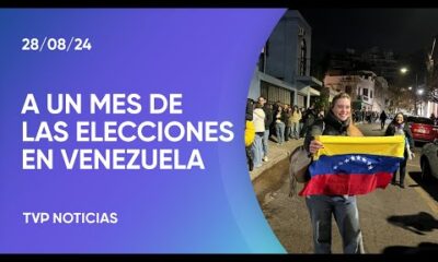 Reclamo en la embajada de Venezuela en Buenos Aires