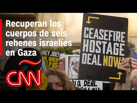 Resumen en video de la guerra Israel – Hamas: Recuperan los cuerpos de seis rehenes israelíes