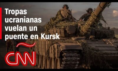 Resumen en video de la guerra Ucrania – Rusia: Tropas ucranianas vuelan un puente en Kursk