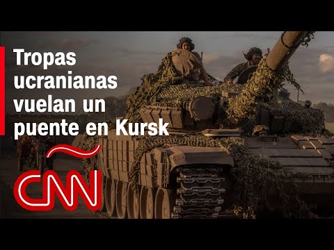 Resumen en video de la guerra Ucrania – Rusia: Tropas ucranianas vuelan un puente en Kursk