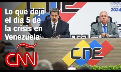 Resumen en video de las protestas en Venezuela: CNE revalida a Maduro, pero no presenta las actas