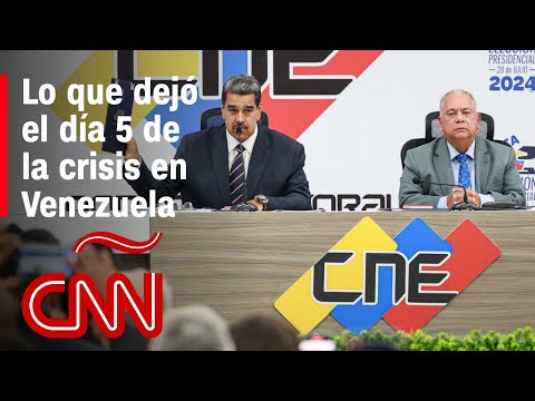 Resumen en video de las protestas en Venezuela: CNE revalida a Maduro, pero no presenta las actas Resumen en video de las protestas en Venezuela: CNE revalida a Maduro, pero no presenta las actas