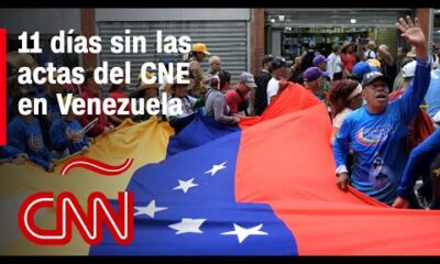 Resumen en video de últimas noticias de las elecciones en Venezuela: 11 días sin las actas