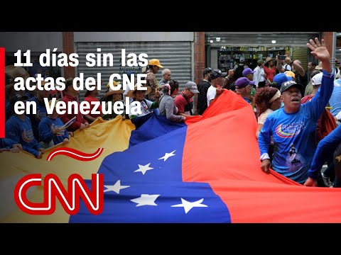 Resumen en video de últimas noticias de las elecciones en Venezuela: 11 días sin las actas Resumen en video de últimas noticias de las elecciones en Venezuela: 11 días sin las actas