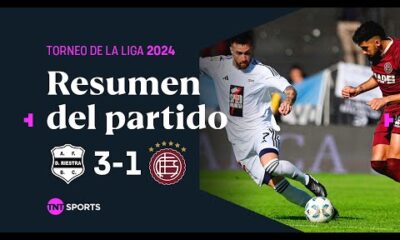 RIESTRA venciÃ³ a LANÃS y sigue sumando | #DeportivoRiestra 3-1 #Lanus | Resumen