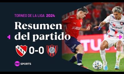 SAN LORENZO IGUALÃ con INDEPENDIENTE en el CLÃSICO ð¤ | #Independiente 0-0 #SanLorenzo | Resumen