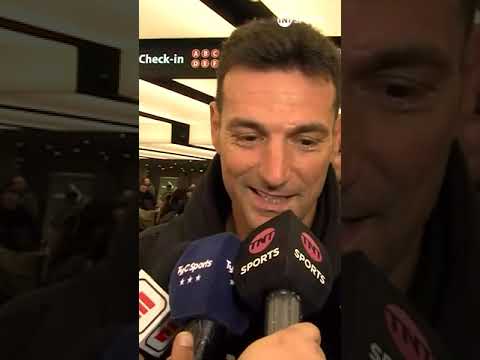 Scaloni iba a responder sobre el homenaje a Di MarÃa y alguien le tiró: “SOS RE LINDO” ð³ Scaloni iba a responder sobre el homenaje a Di MarÃa y alguien le tiró: “SOS RE LINDO” ð³