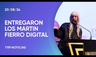 Se entregaron los Martín Fierro Digital