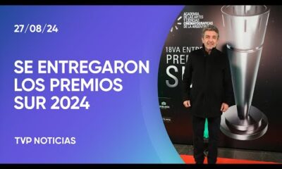 Se entregaron los Premios Sur 2024 a lo mejor del cine argentino