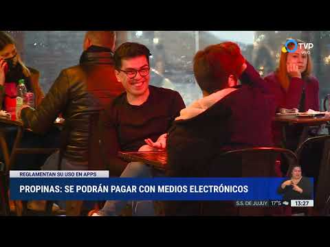Se podrá pagar propina con medios electrónicos