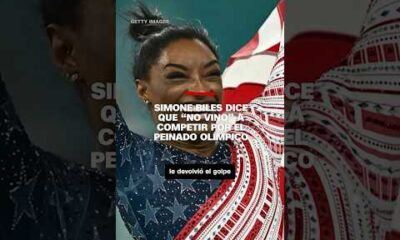 Simone Biles dice que “no vino” a competir por el peinado olímpico