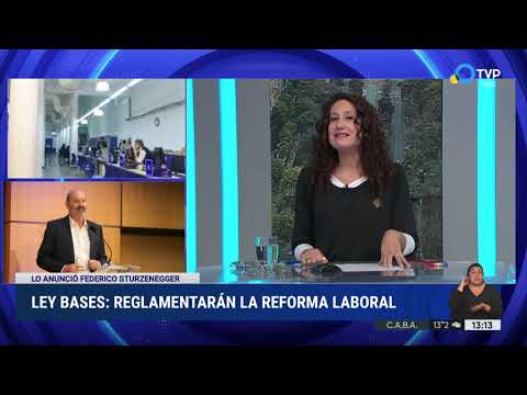 Sturzenegger dijo que es inminente la reglamentación de la reforma laboral Sturzenegger dijo que es inminente la reglamentación de la reforma laboral