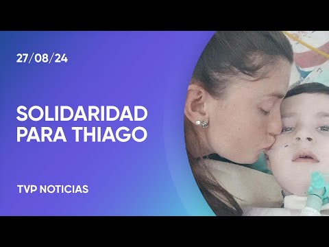Thiago necesita ayuda para un tratamiento Thiago necesita ayuda para un tratamiento