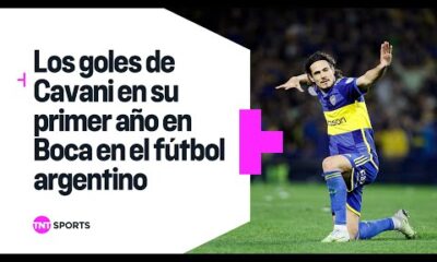 Todos los goles de Edinson #Cavani en su primer aÃ±o en #Boca en el fÃºtbol argentino ð¹ðºð¾