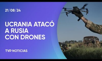 Ucrania lanzó el mayor ataque con drones sobre Moscú