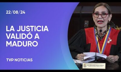 Venezuela: el Tribunal Supremo confirmó la victoria de Maduro