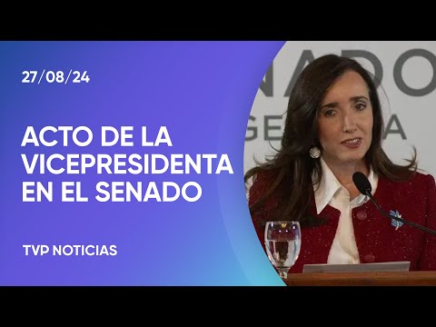 Villarruel realizó un acto “por las víctimas del terrorismo”