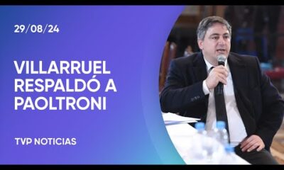 Villarruel rechazó la carta que pide expulsar a Paoltroni